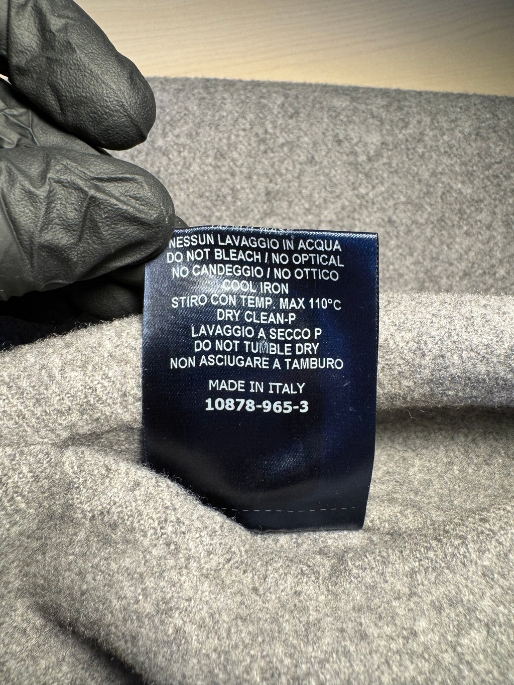Cappotto Herno 100% cachemire grigio