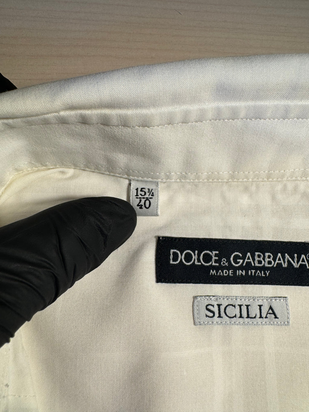 Camicia bianca Dolce & Gabbana “Sicilia”
