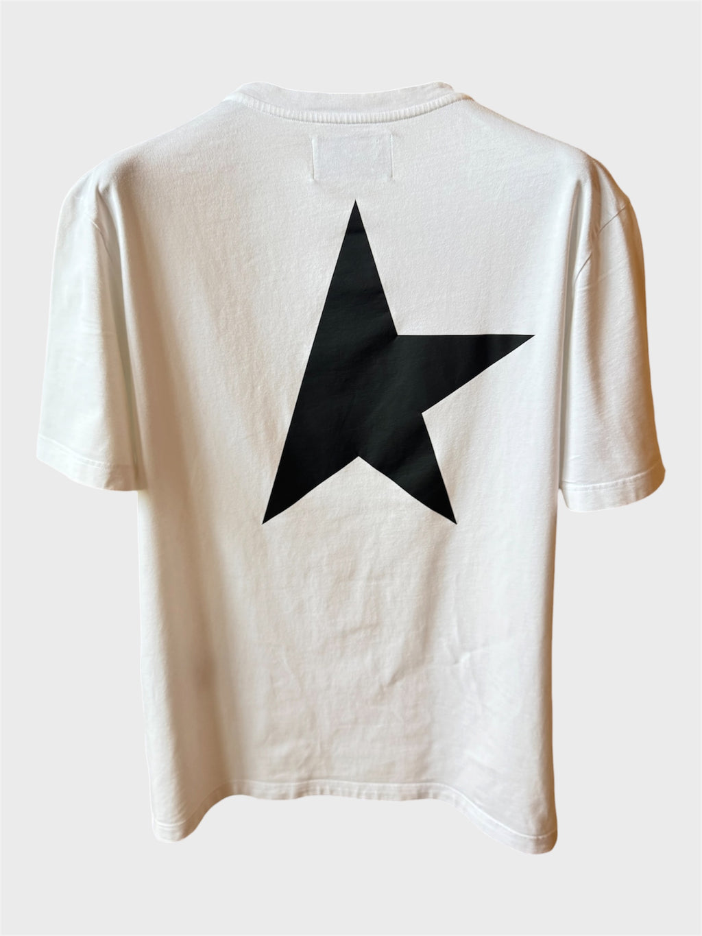 Maglia Golden Goose Star bianca stella nera retro