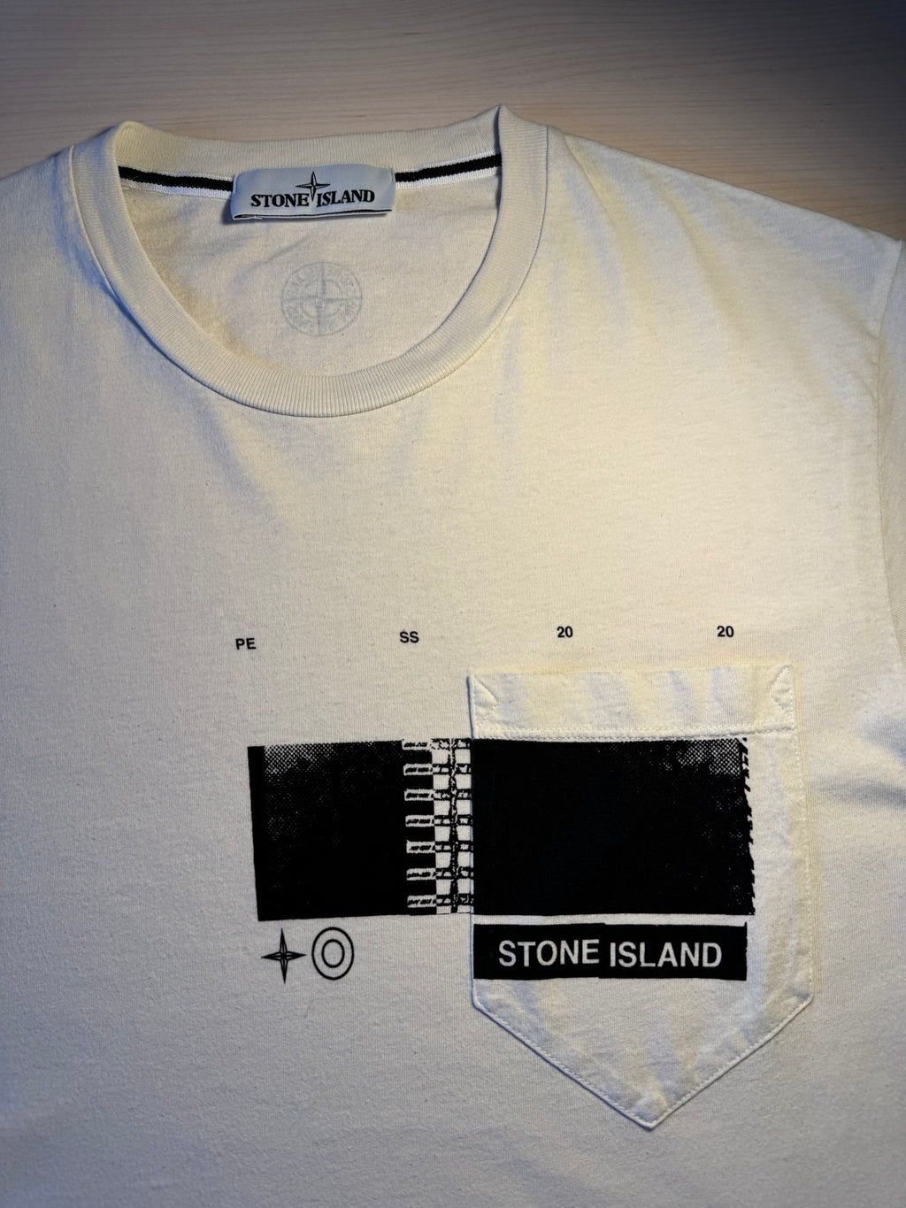 Maglia Stone Island bianca
