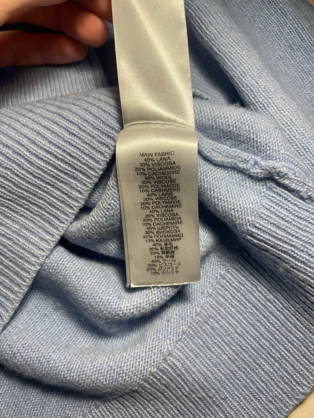 Maglione Saint Barth "St. Barth Habitué" azzurro
