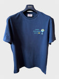 Maglia Saint Barth "Guarda Come Dondolo Con Il Gin” blu