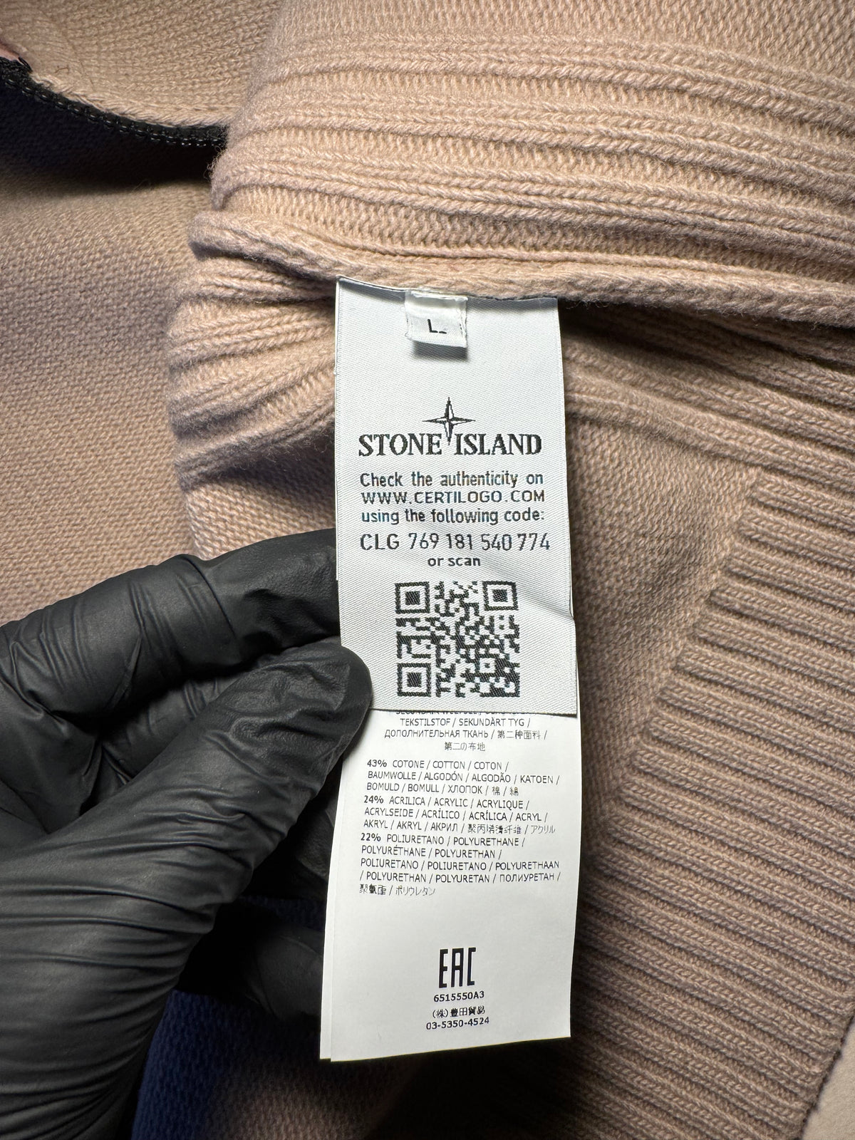 Maglione Stone Island rosa