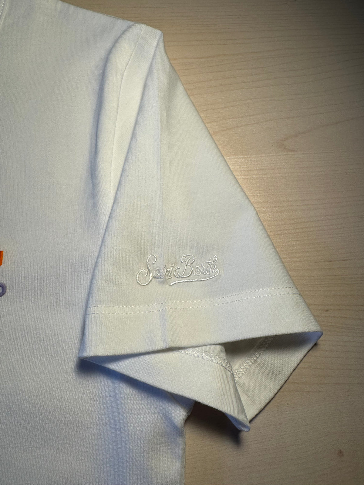 Maglia Saint Barth "Tanto Non Li Dimostro” bianca