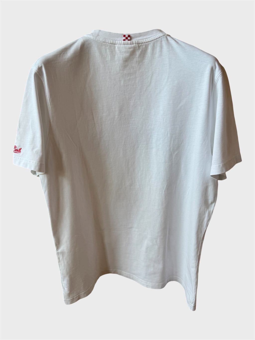 Maglia Saint Barth "Vado Al Massimo" bianca