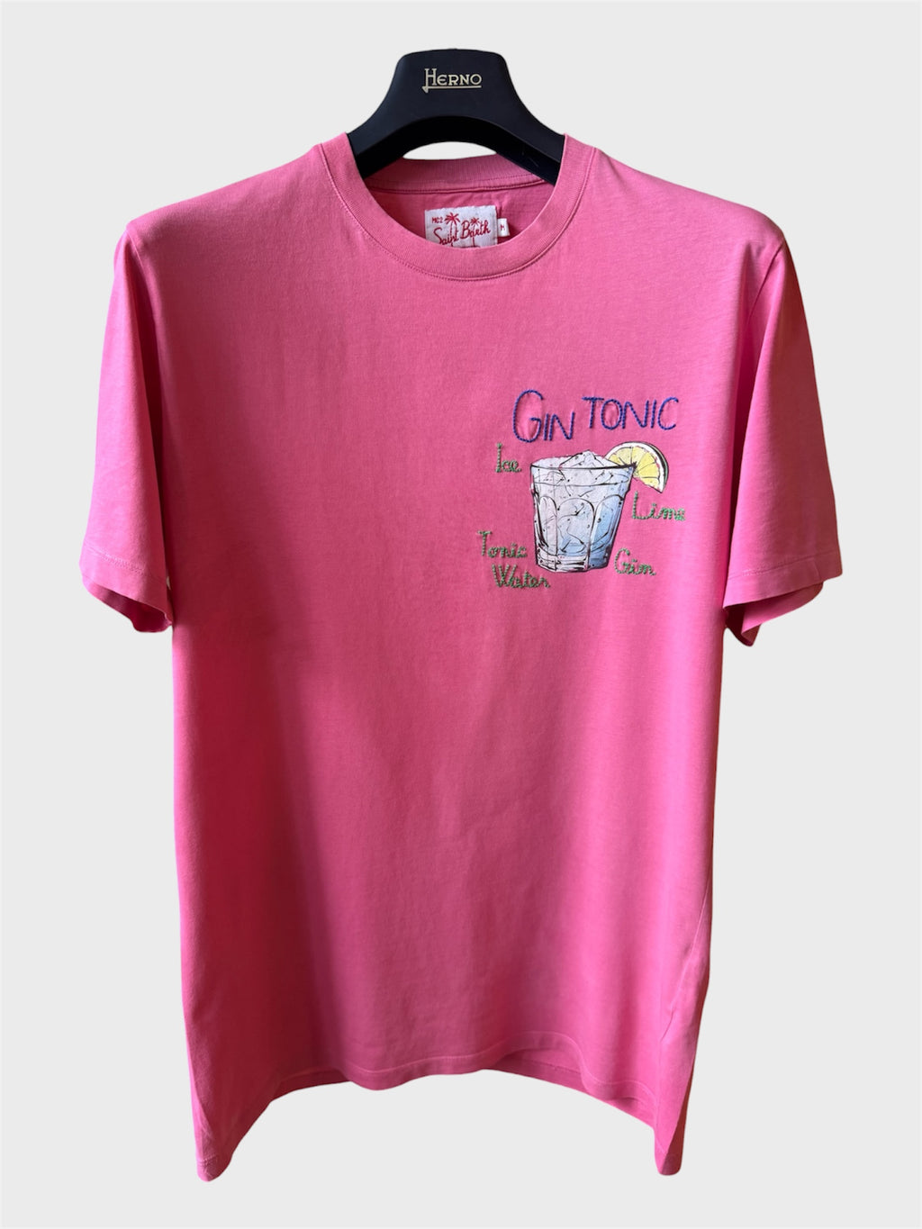 Maglia Saint Barth "Gin Tonic” rosa