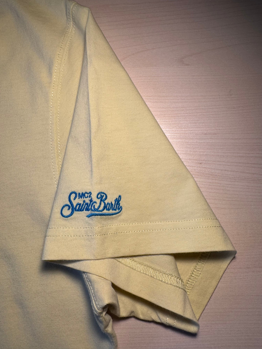 Maglia Saint Barth "Mojito Obsessed” gialla