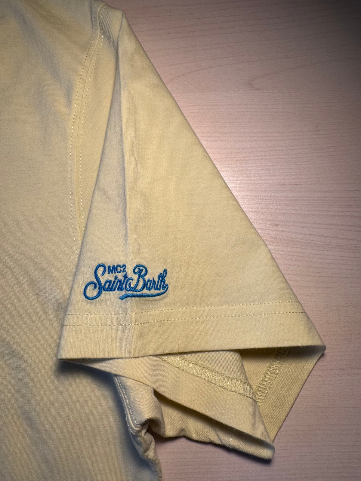 Maglia Saint Barth "Mojito Obsessed” gialla