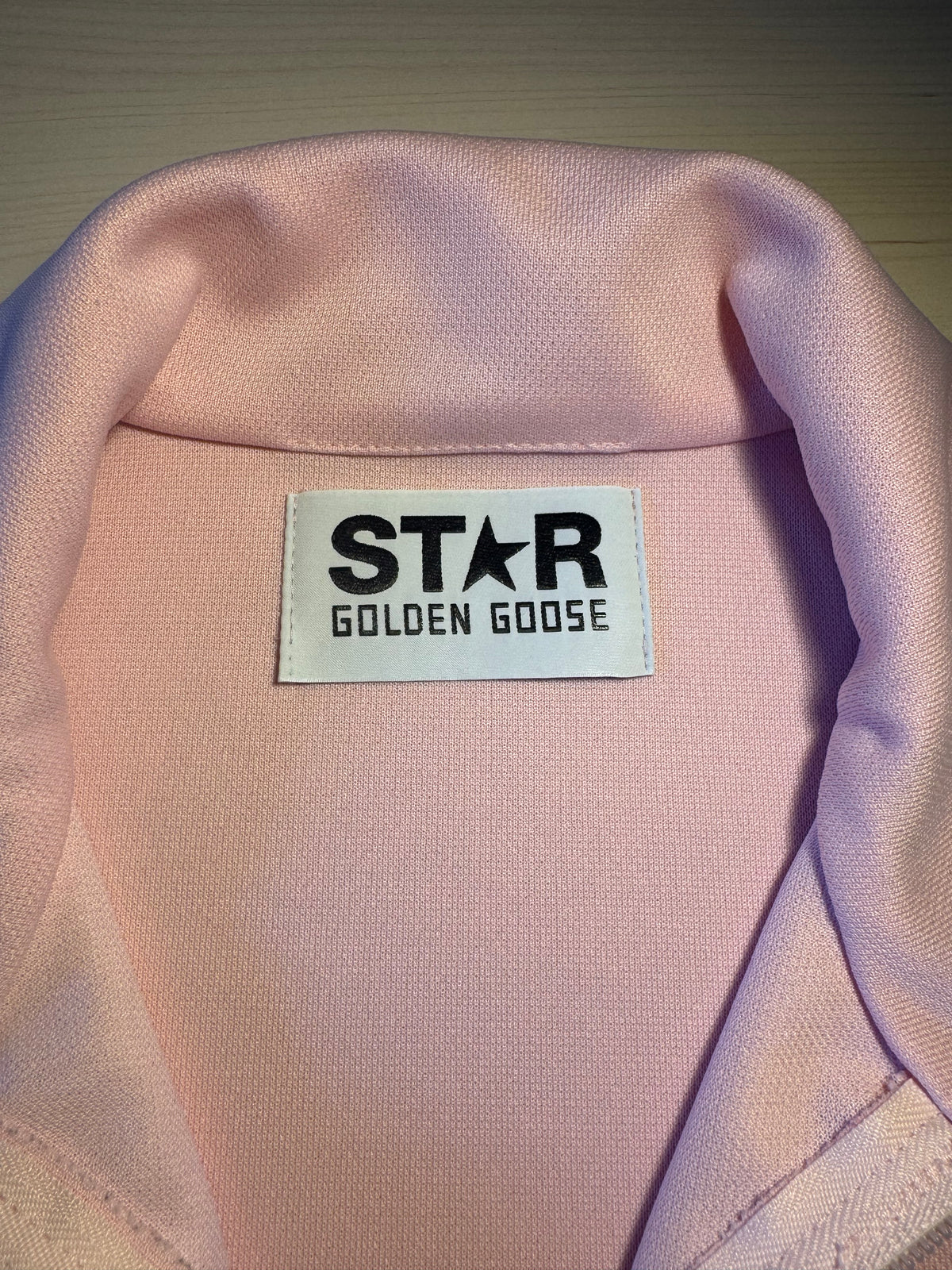Felpa Golden Goose Star jogging rosa stelline laterali