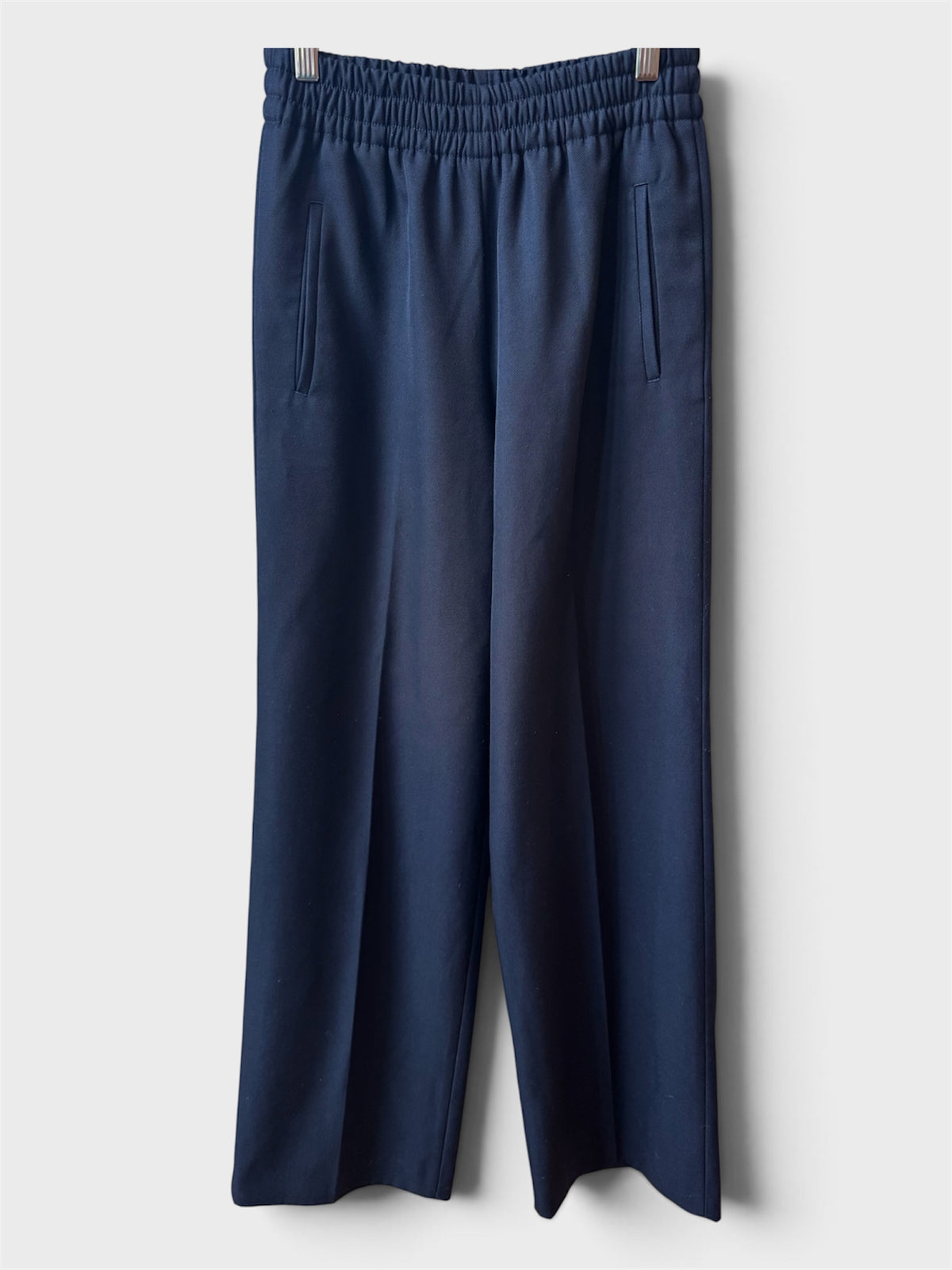 Pantaloni Golden Goose jogging lana blu
