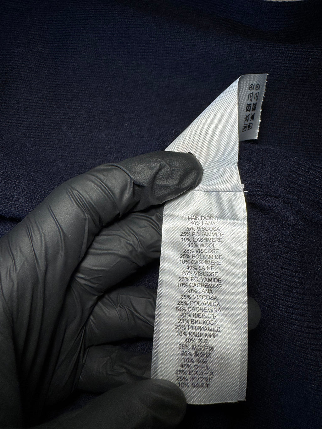 Maglione Saint Barth "Col Ghiaccio Ci Faccio Lo Spritz" blu
