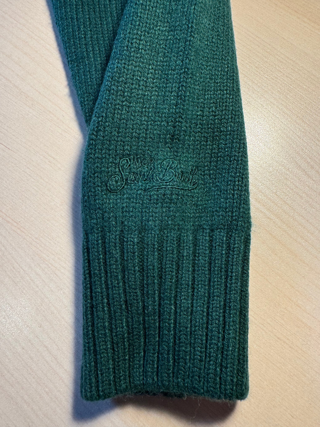 Maglione Saint Barth "St. Moritz Top Of The World" verde
