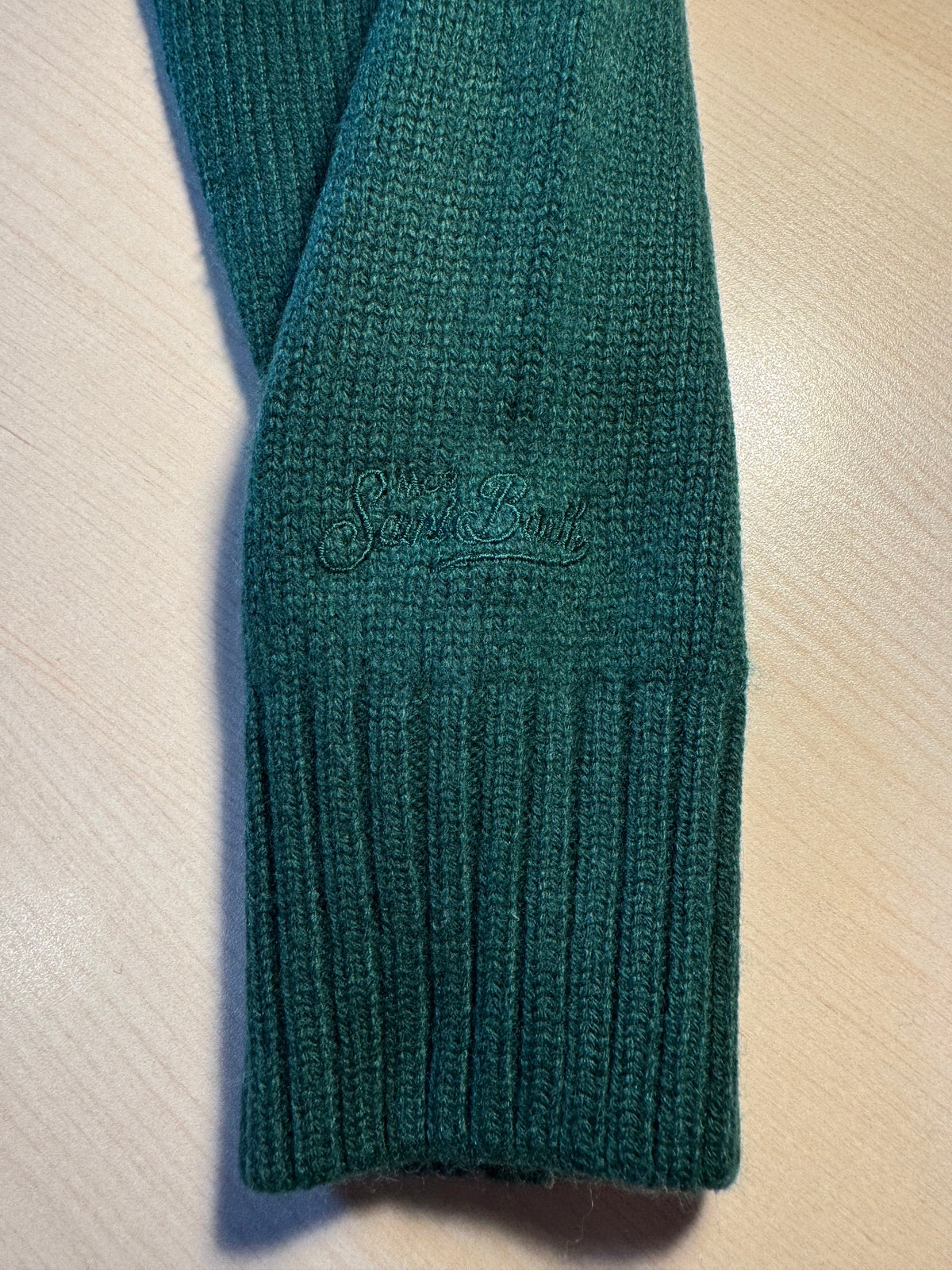 Maglione Saint Barth "St. Moritz Top Of The World" verde
