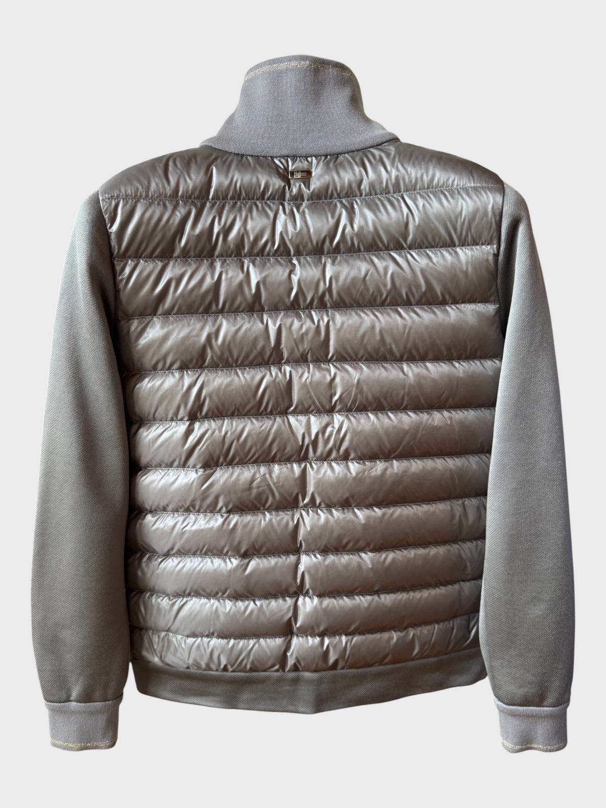 Piumino Herno grigio cotone