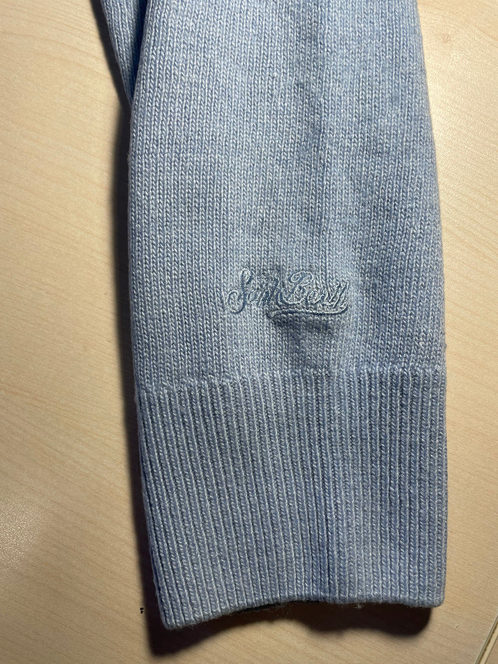 Maglione Saint Barth "St. Barth Habitué" azzurro