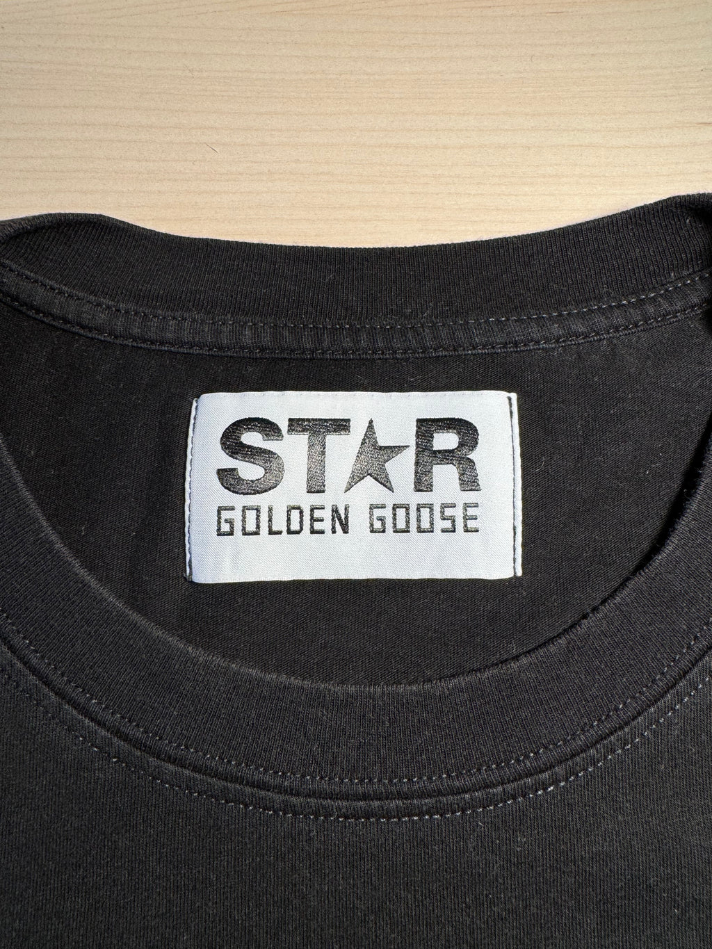 Maglia Golden Goose Star nera stella nera