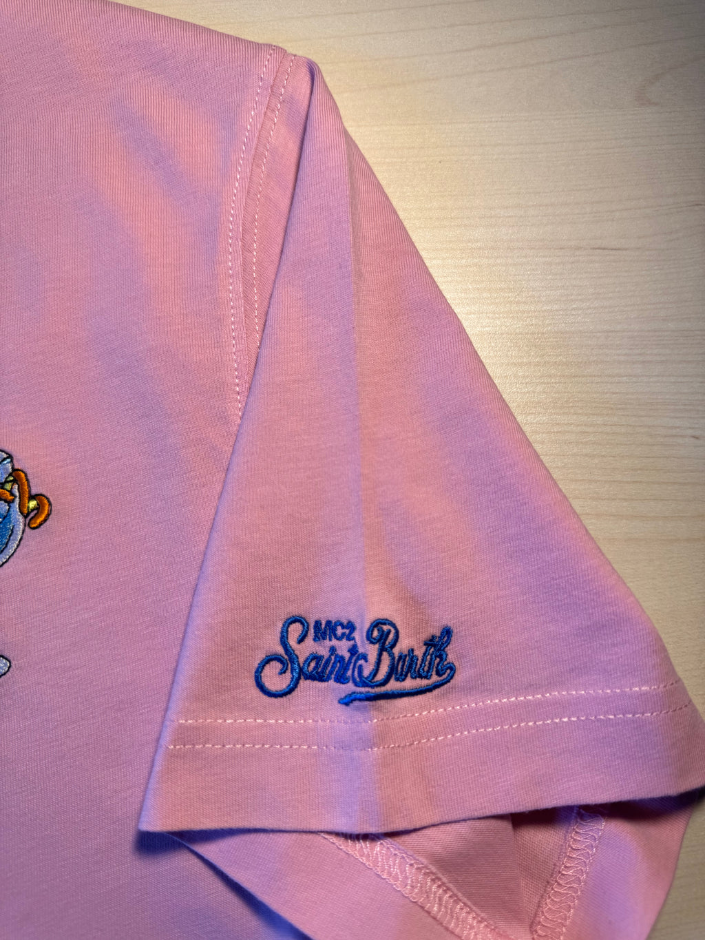 Maglia Saint Barth "Per Certi Versi Per altri Bevi” rosa