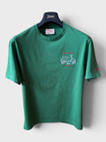Maglia Saint Barth "Vespa Summer Mood” verde