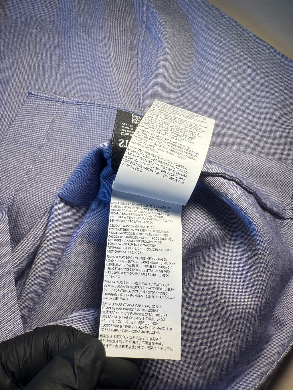 Camicia Stone Island blu