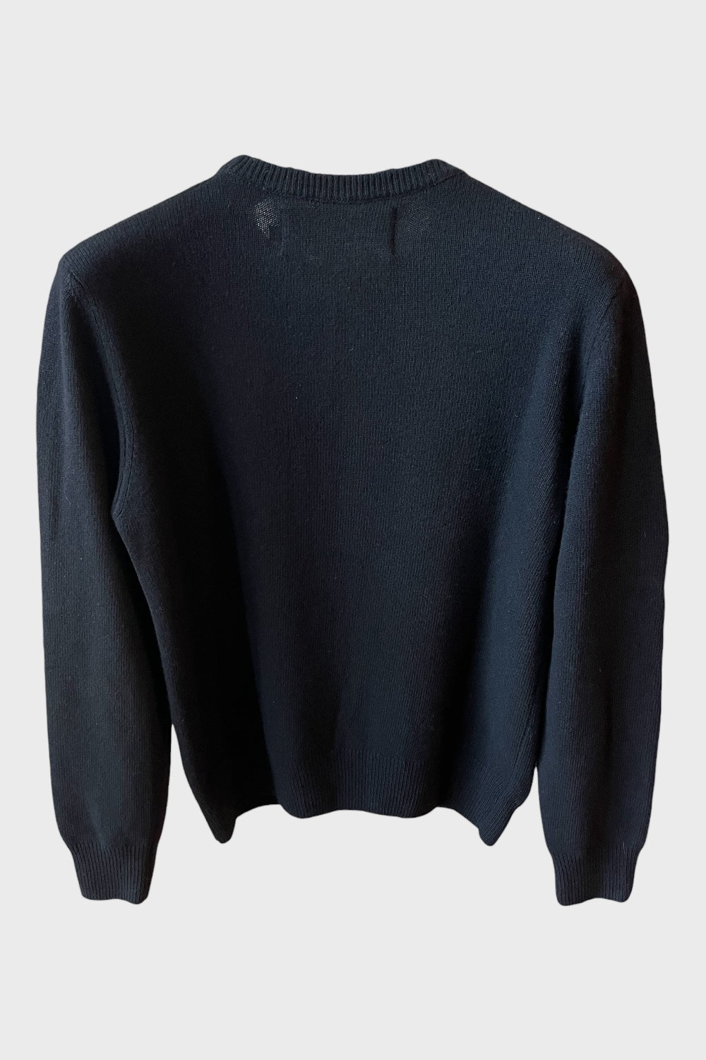 Maglione Saint Barth "Champagne e montagne" nero