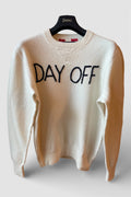Maglione Saint Barth "Day Off" panna