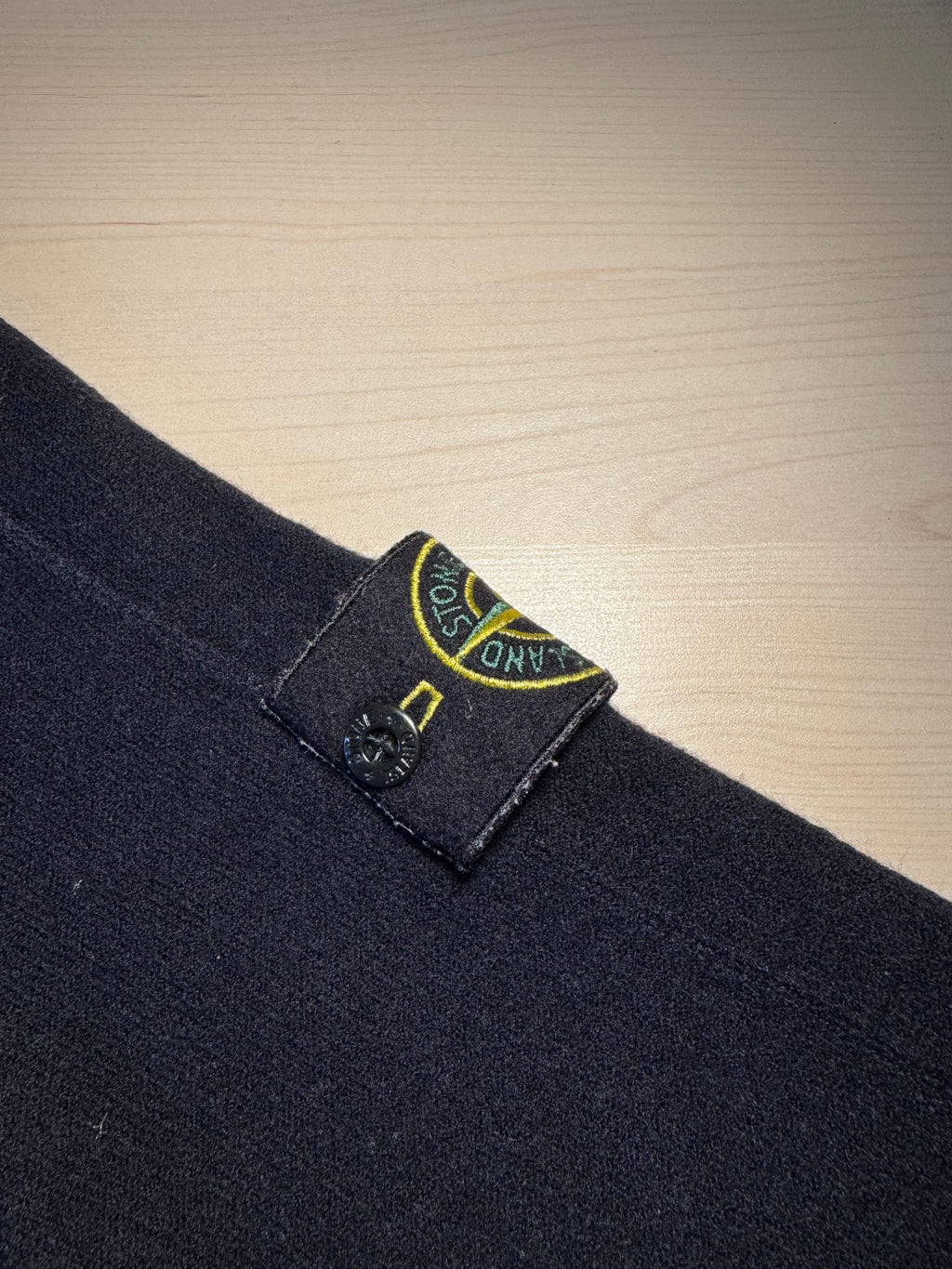 Maglione Stone Island con zip nero