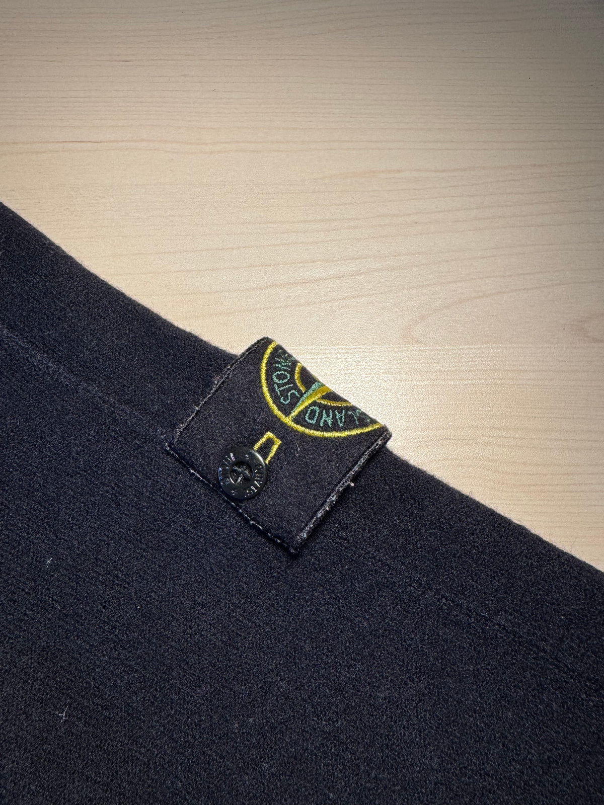 Maglione Stone Island con zip nero