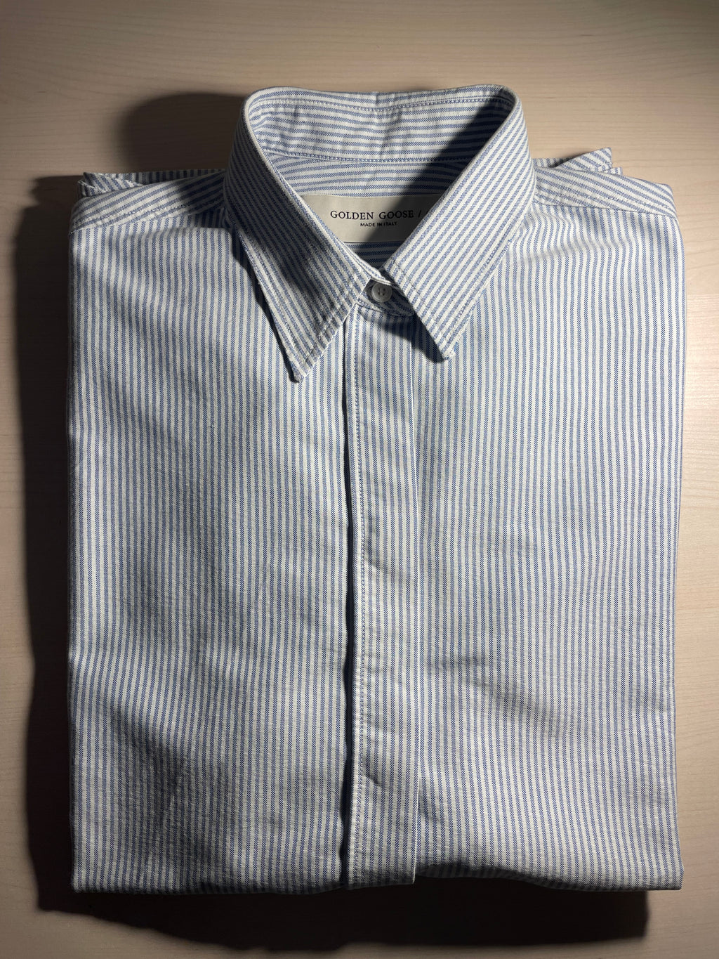 Camicia Golden Goose righe a bastoncino