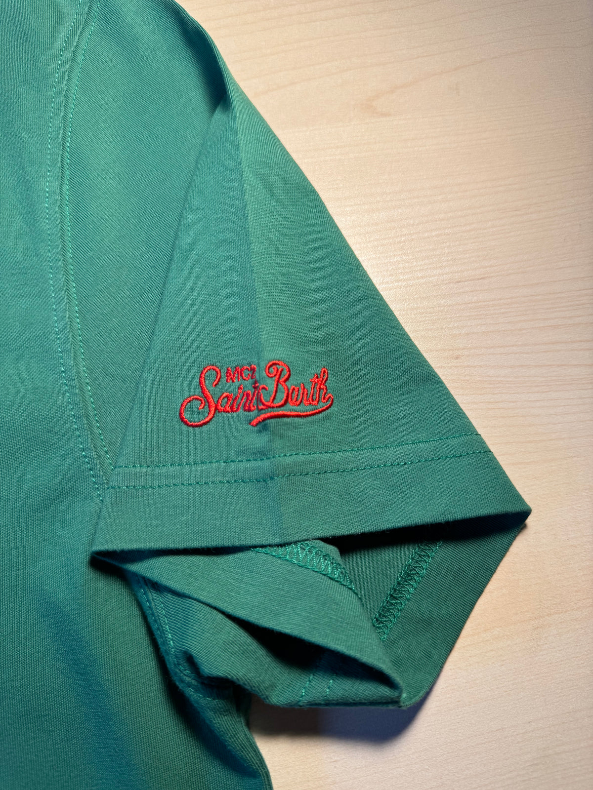 Maglia Saint Barth "Vespa Summer Mood” verde
