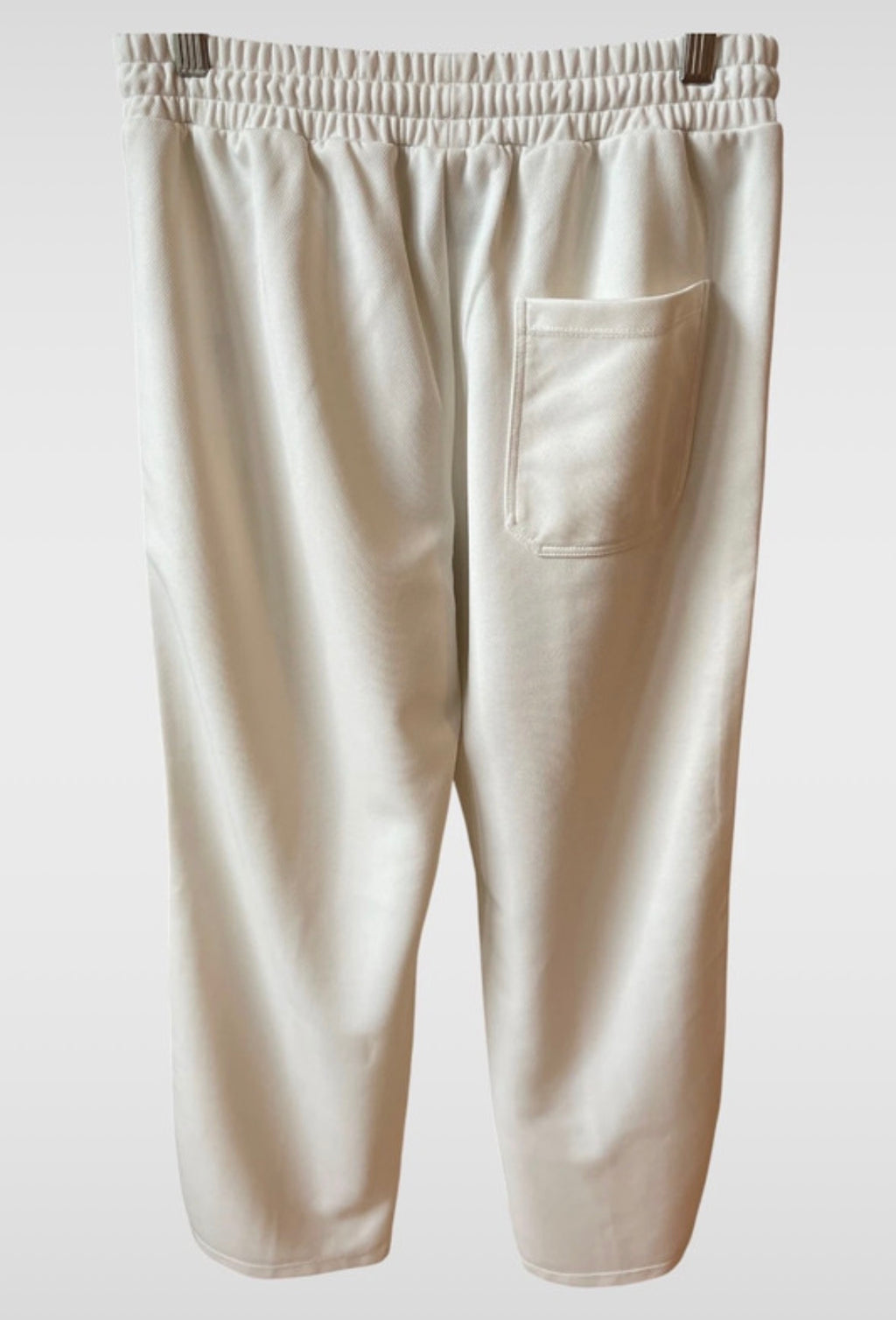 Pantaloni Golden Goose star jogging bianchi stelline laterali