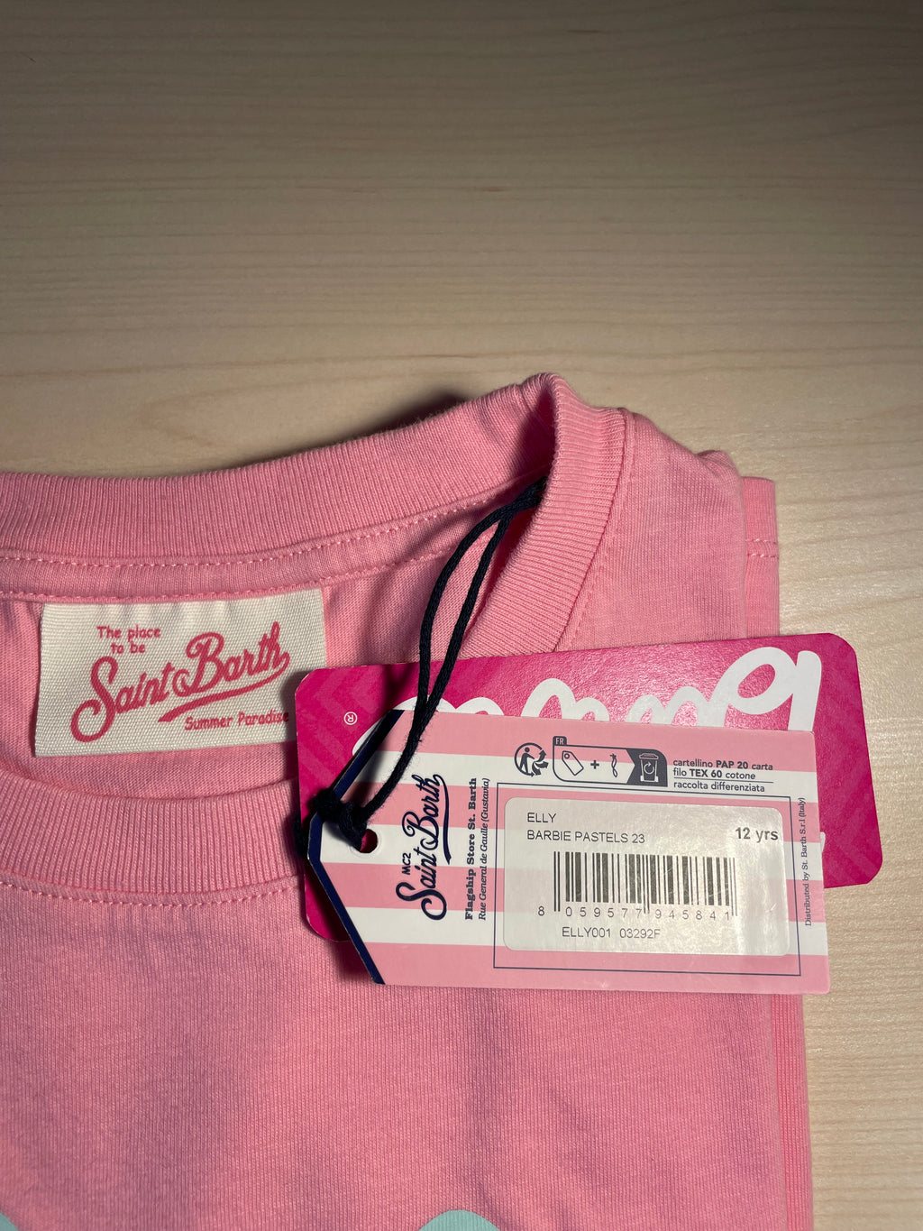 Maglia Saint Barth X Barbie rosa