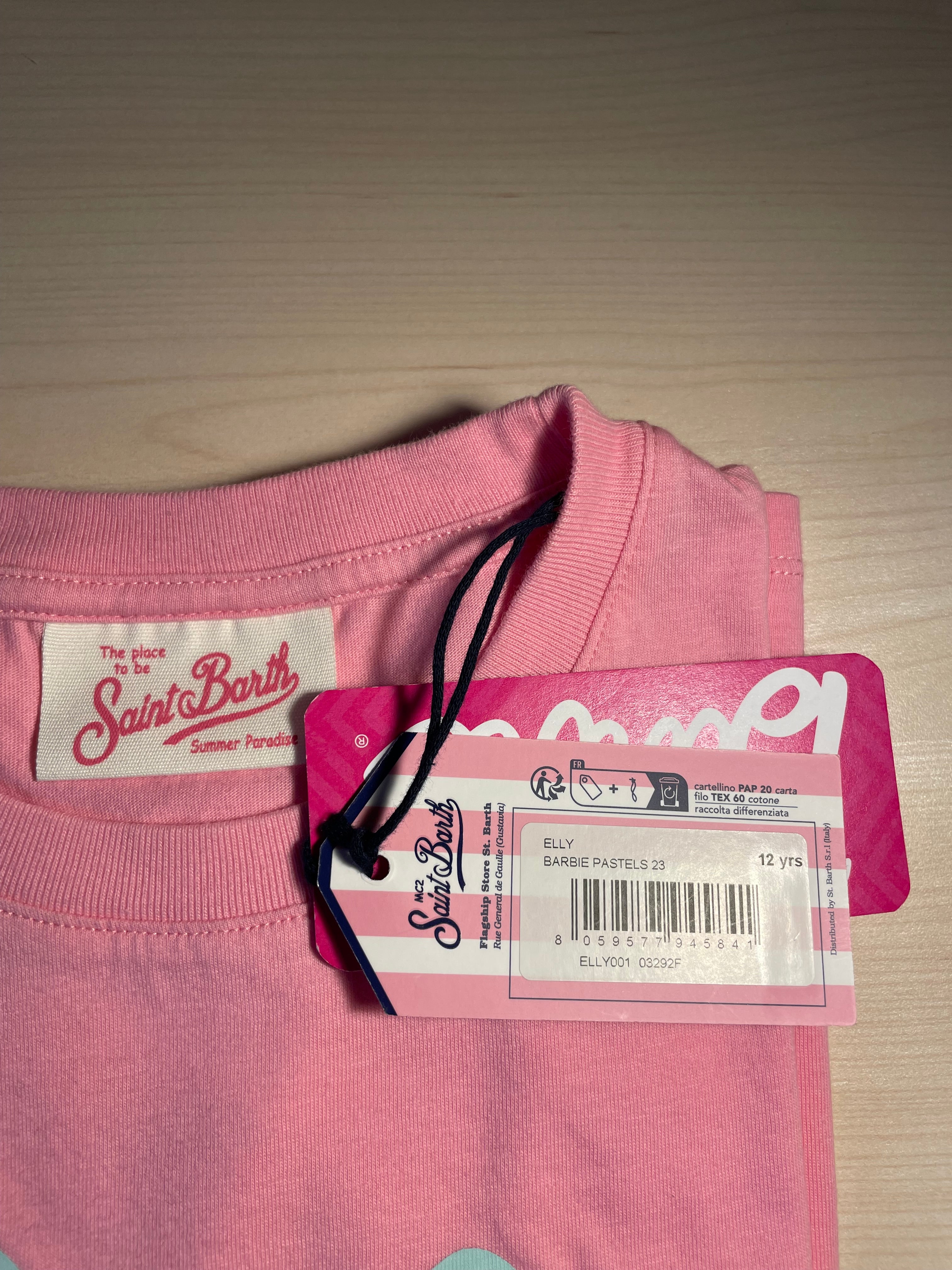 Maglia Saint Barth X Barbie rosa