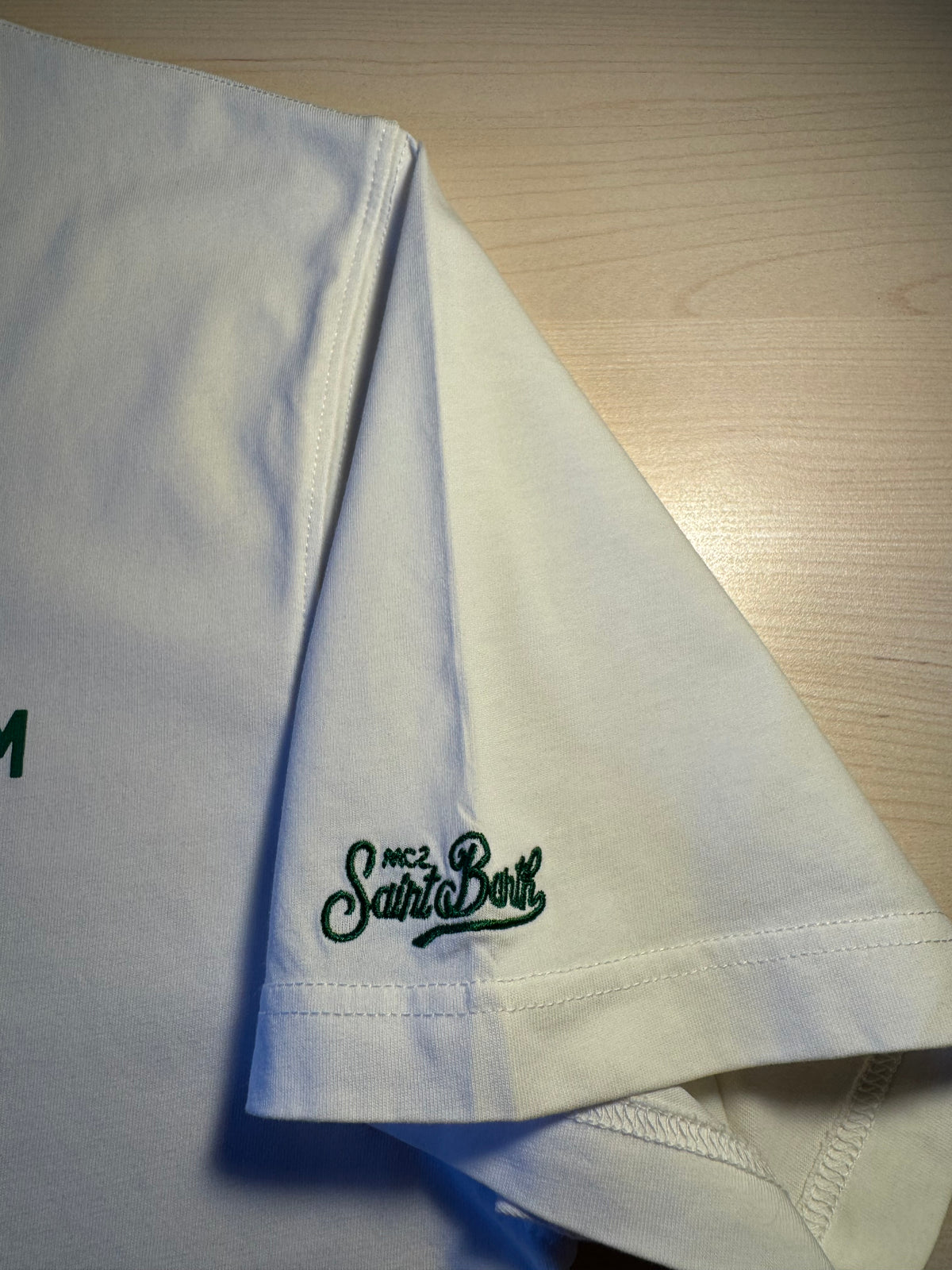 Maglia Saint Barth "Gin Tonic Tennis Team" bianca