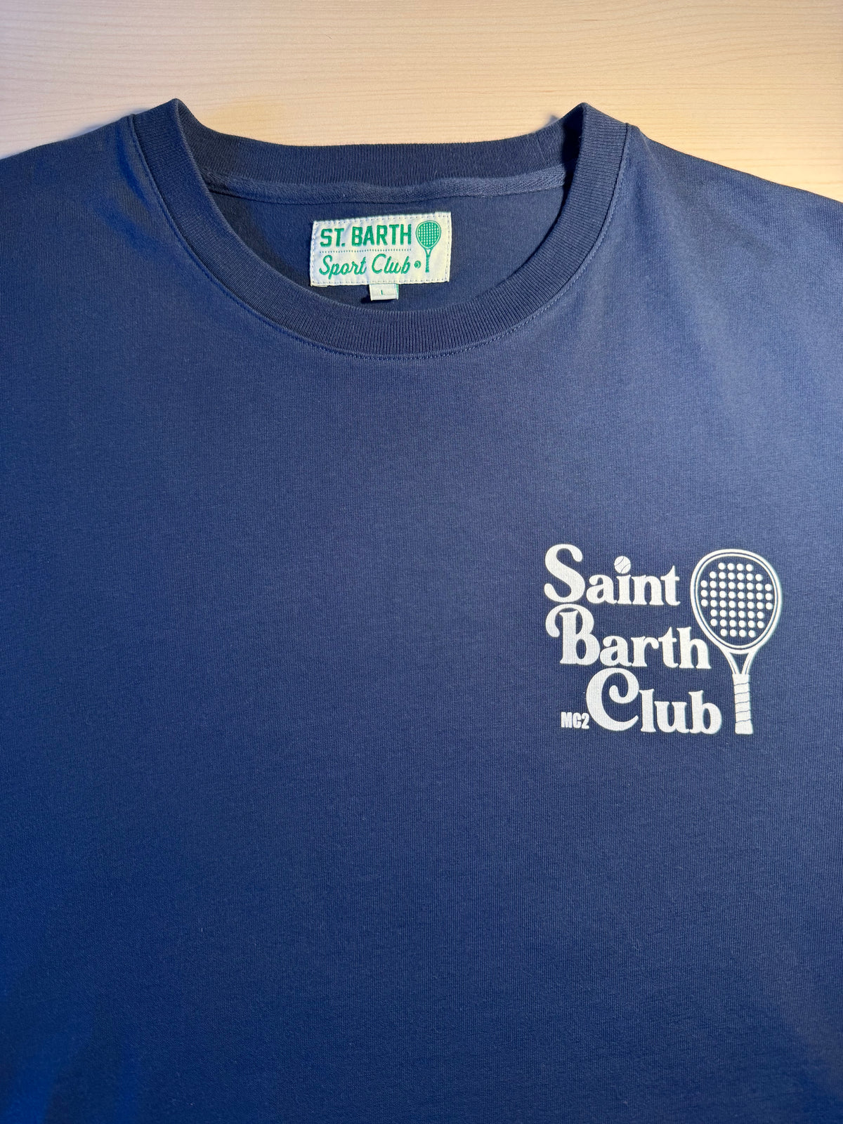 Maglia Saint Barth "Padel Club” blu