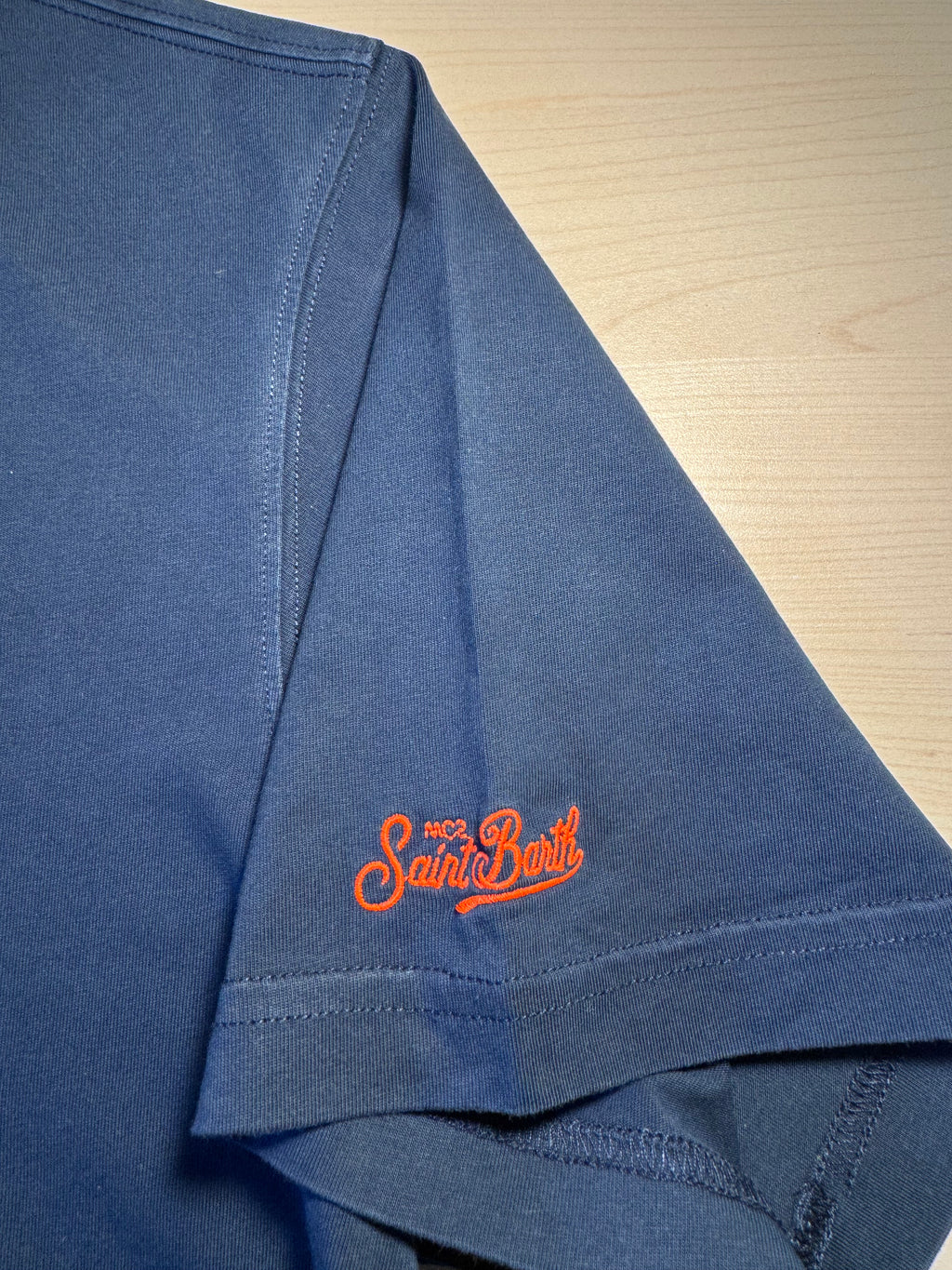 Maglia Saint Barth "Spritz Obsessed” blu