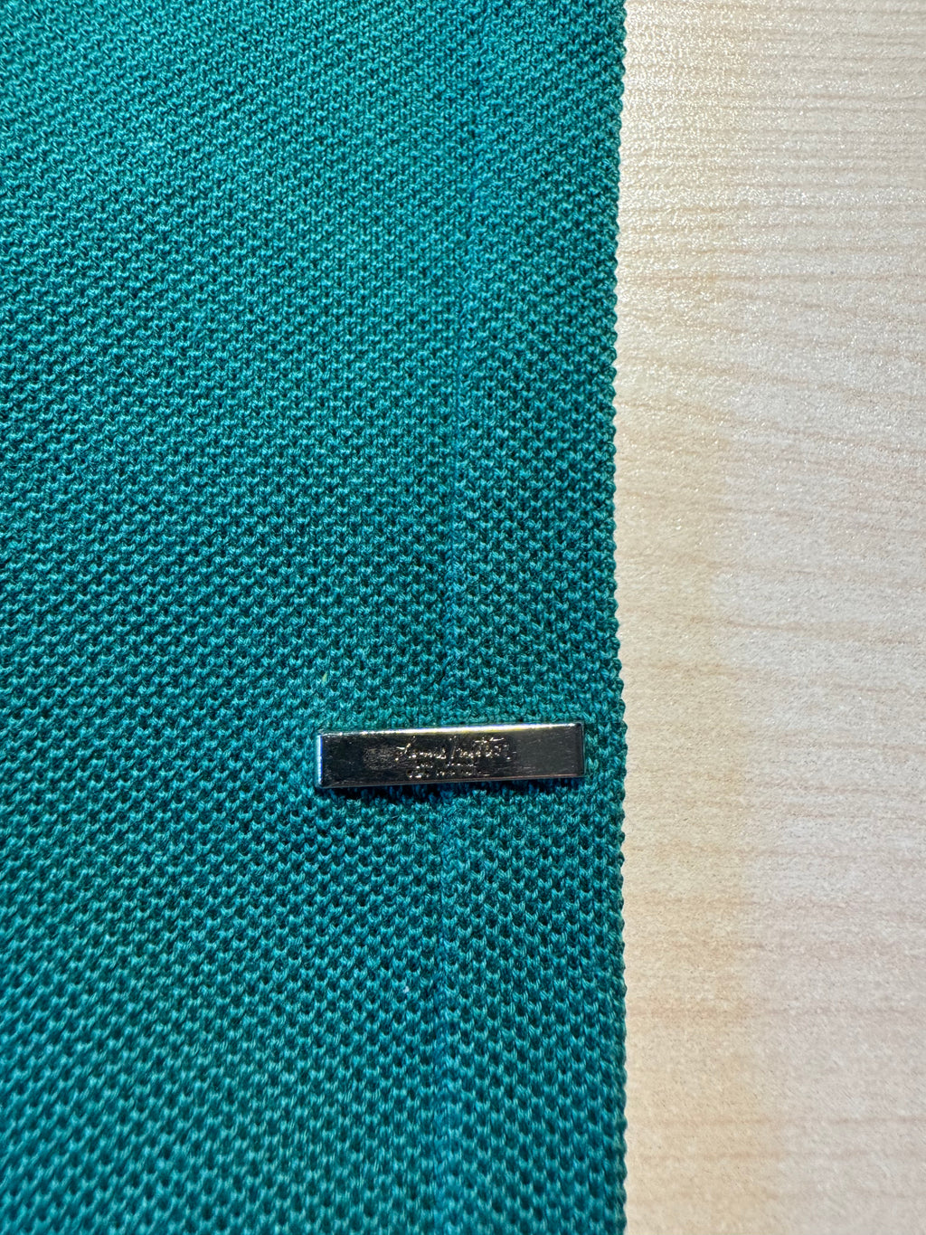Maglia Louis Vuitton verde con taschino Damier