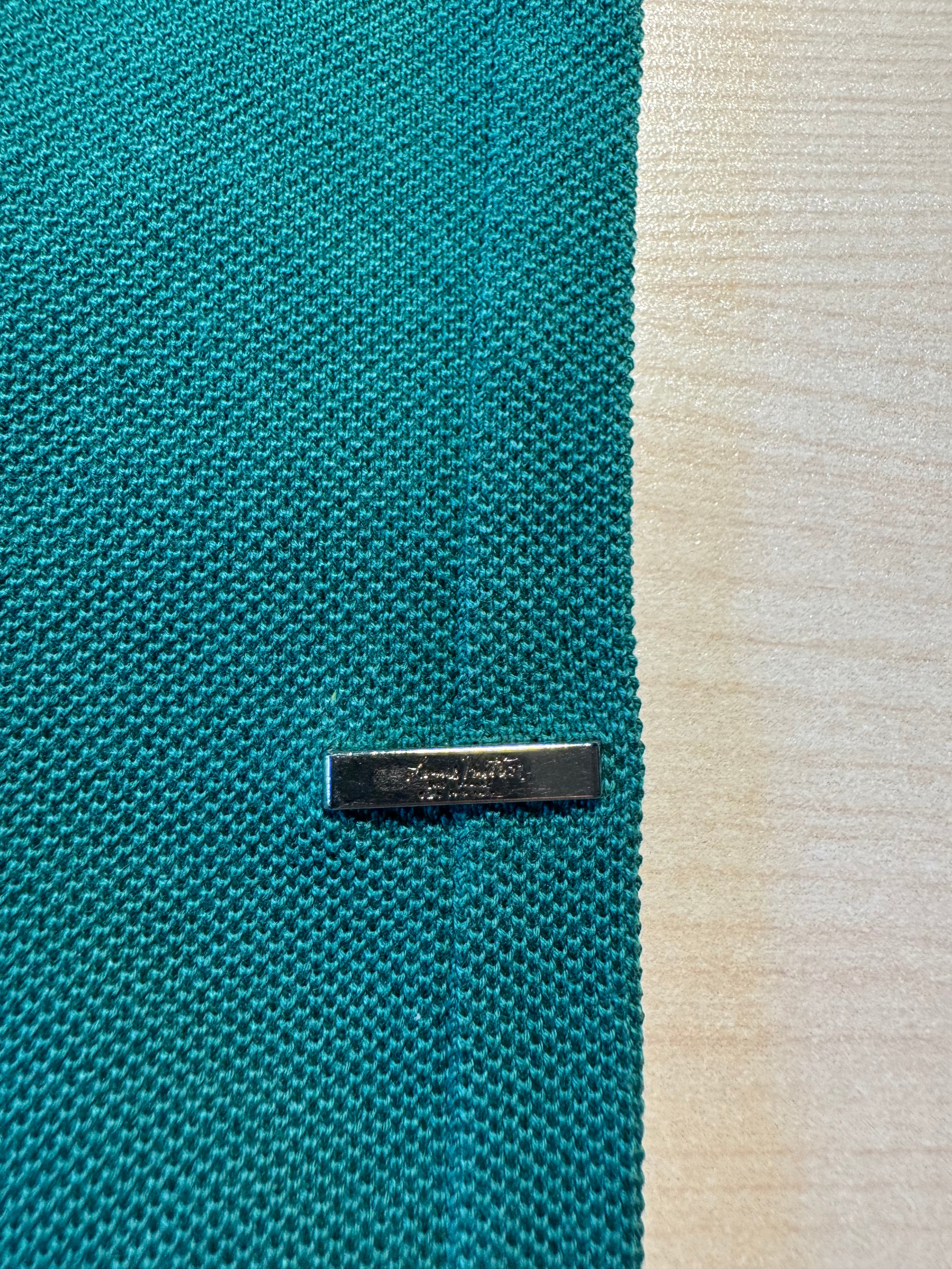 Maglia Louis Vuitton verde con taschino Damier