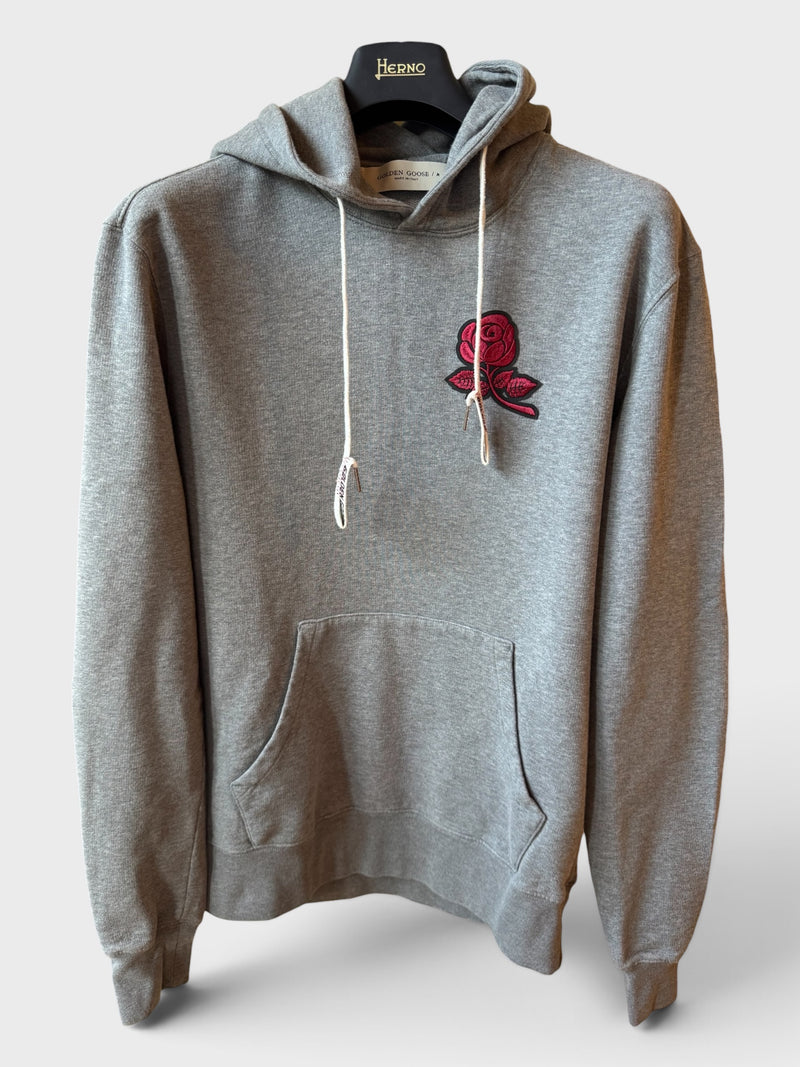 Felpa Golden Goose Patch rosa
