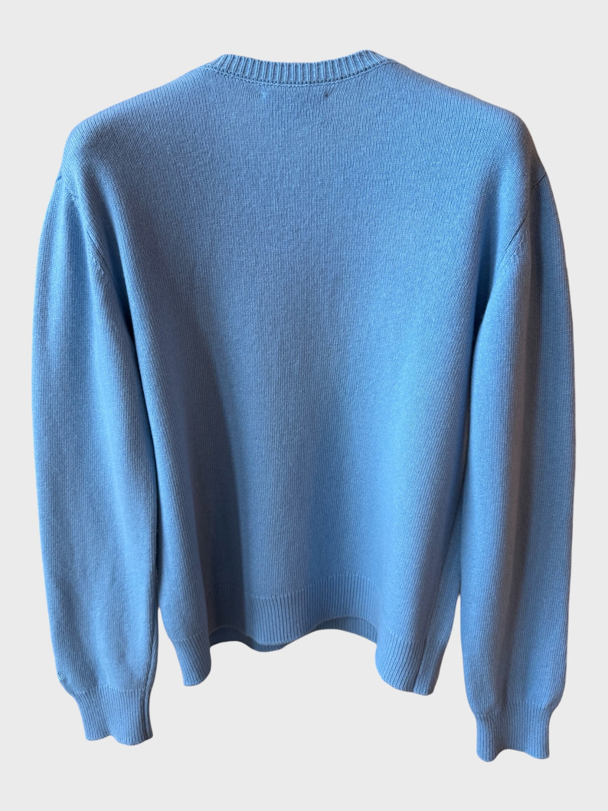 Maglione Saint Barth "Compulsive Shopper" azzurro