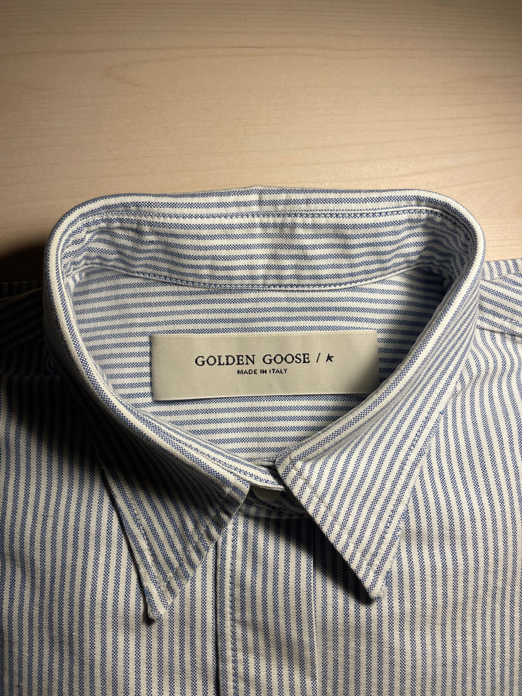 Camicia Golden Goose righe a bastoncino