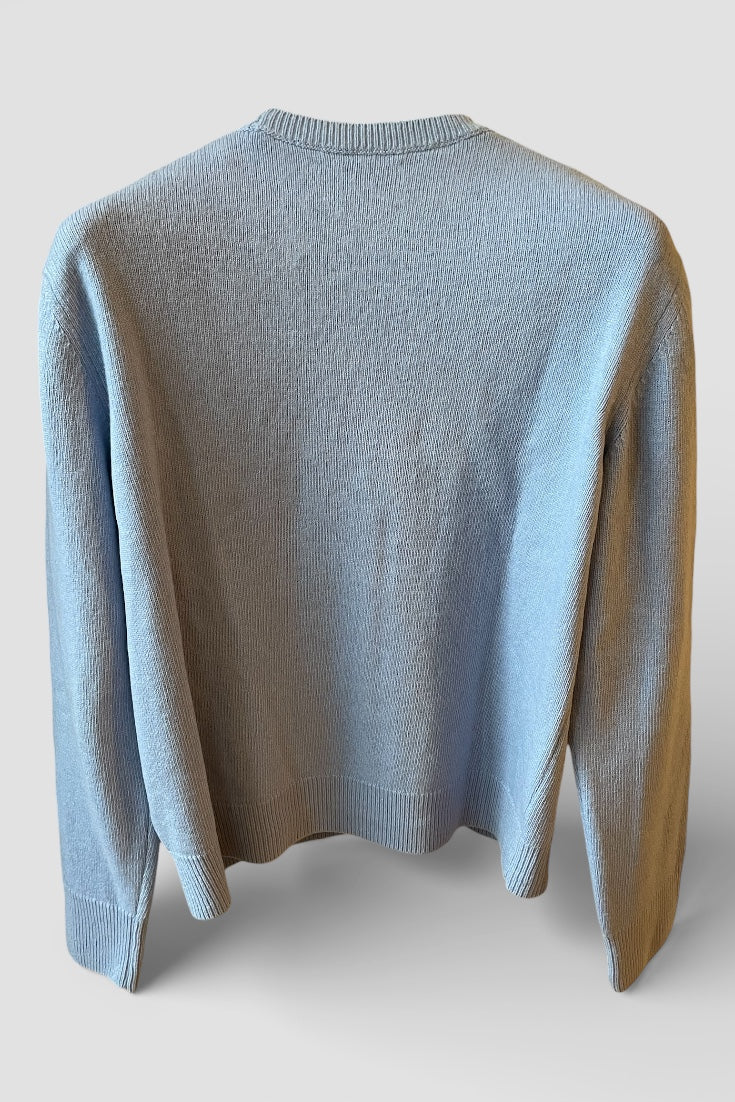Maglione Saint Barth "St. Barth Habitué" azzurro