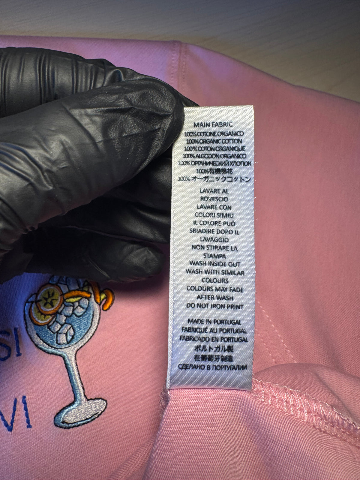 Maglia Saint Barth "Per Certi Versi Per altri Bevi” rosa