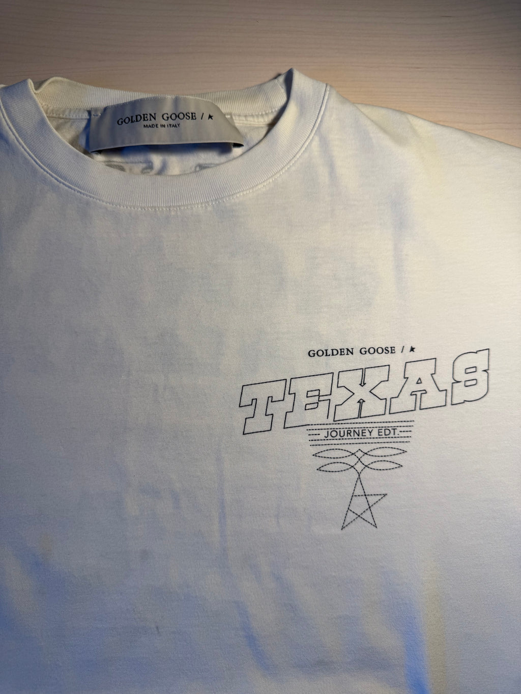 Maglia Golden Goose “Texas” panna
