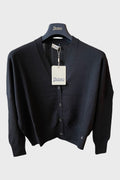Cardigan Herno nero nuovo