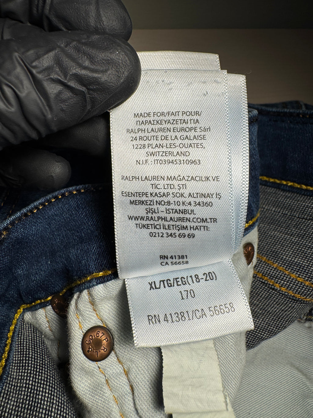 Bermuda Polo Ralph Lauren jeans