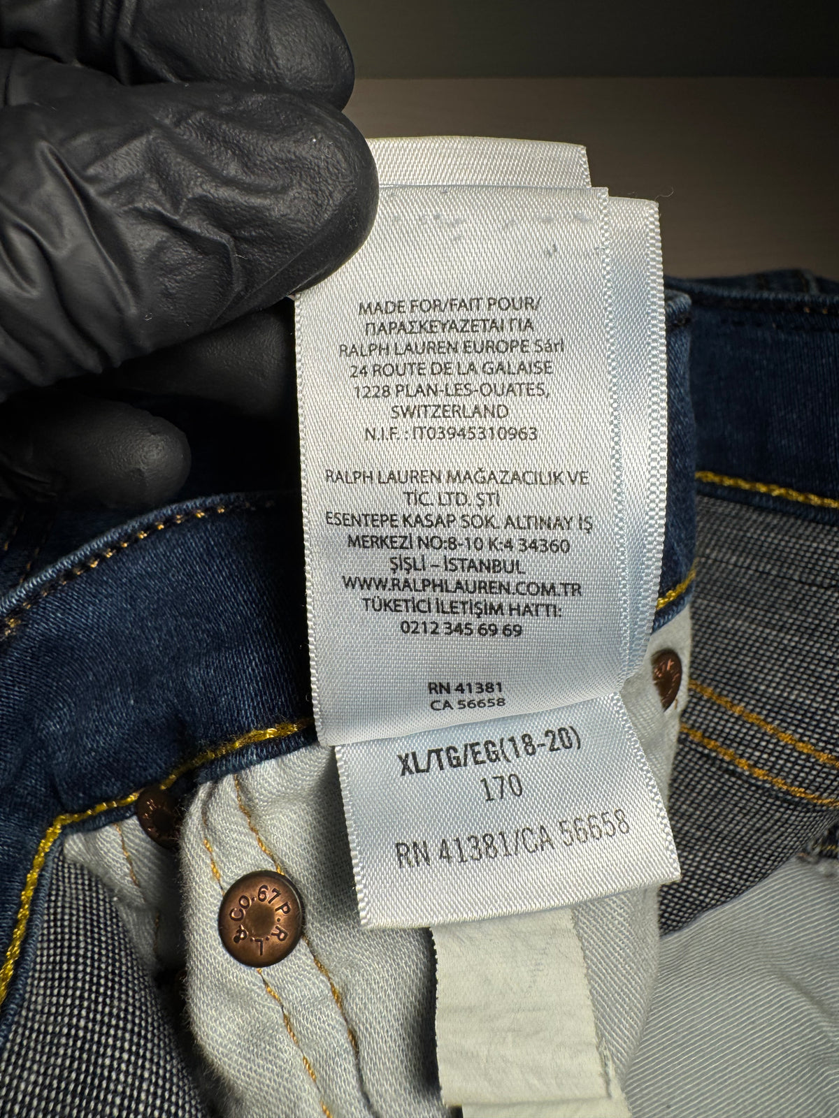 Bermuda Polo Ralph Lauren jeans