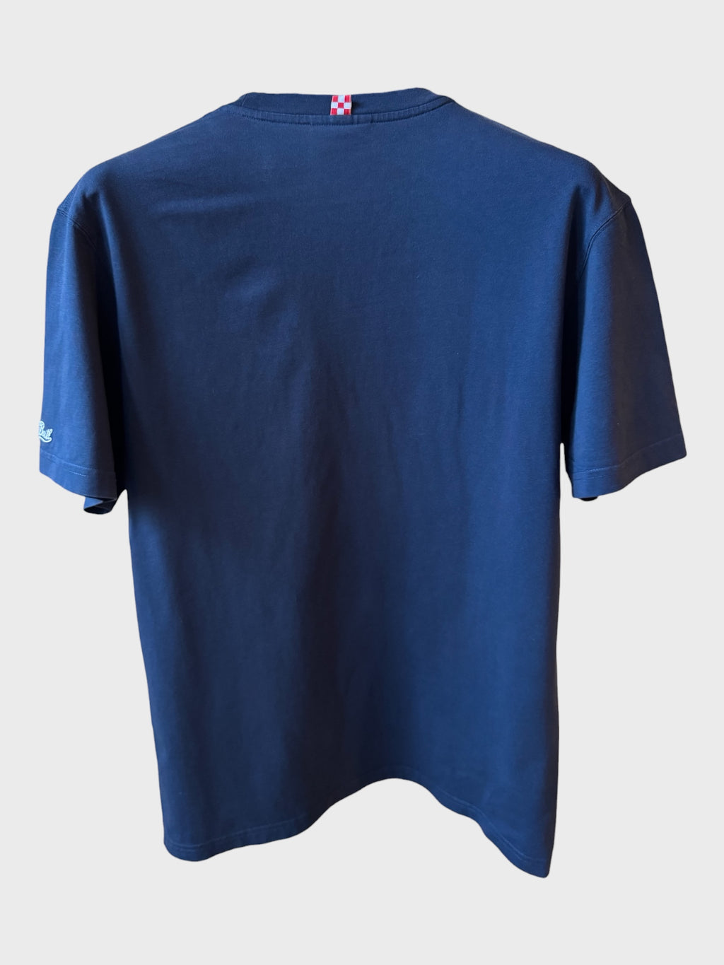 Maglia Saint Barth "I’ve Always Got One For You” blu