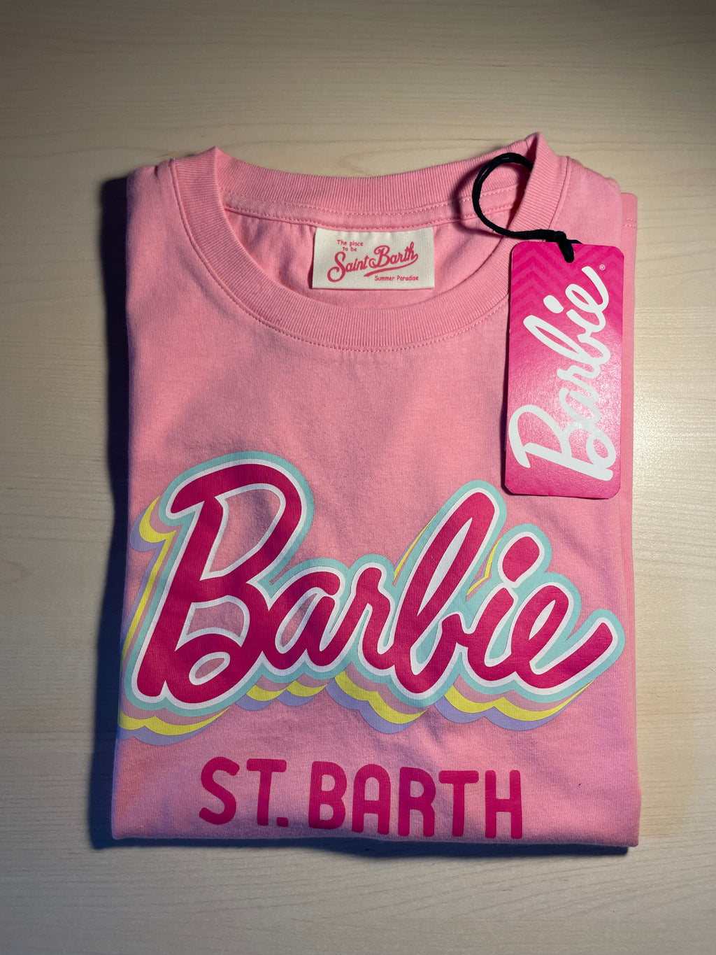 Maglia Saint Barth X Barbie rosa