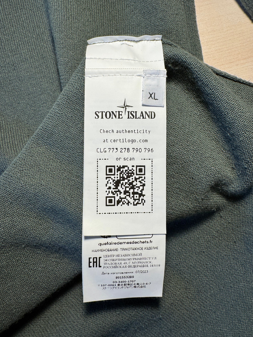 Maglione Stone Island verde