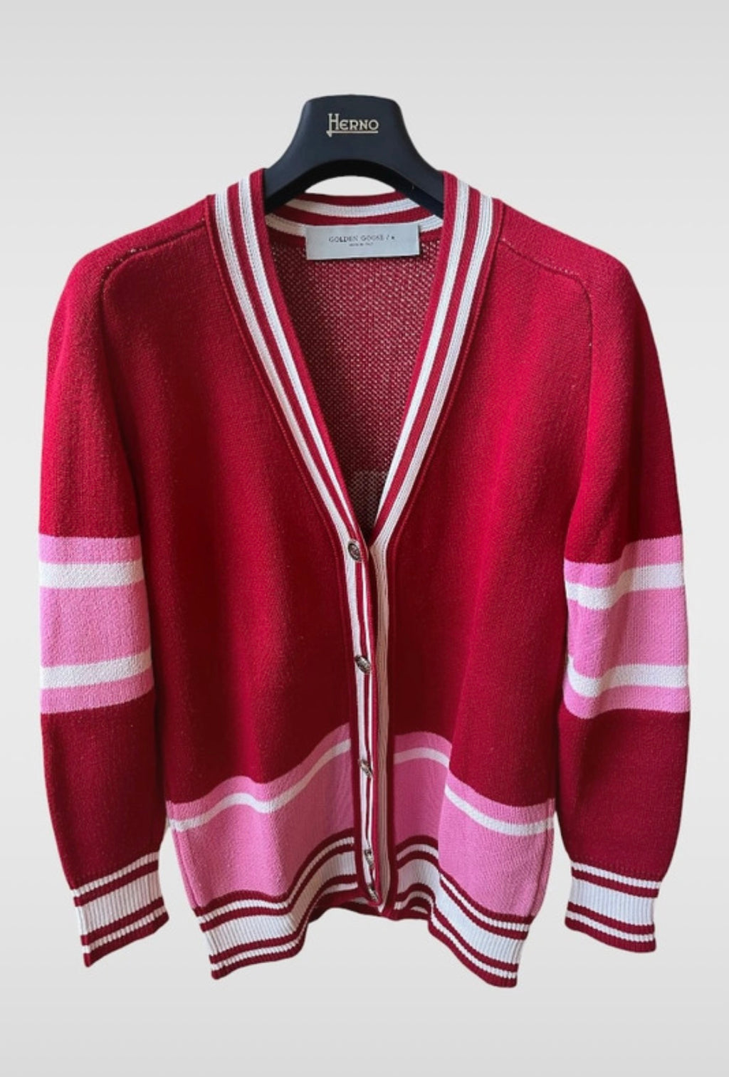 Cardigan Golden Goose "Optimism As Cultural Rebellion"